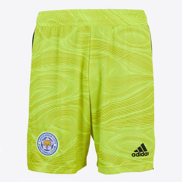 Pantalon Football Leicester City Gardien 2021-22 Jaune